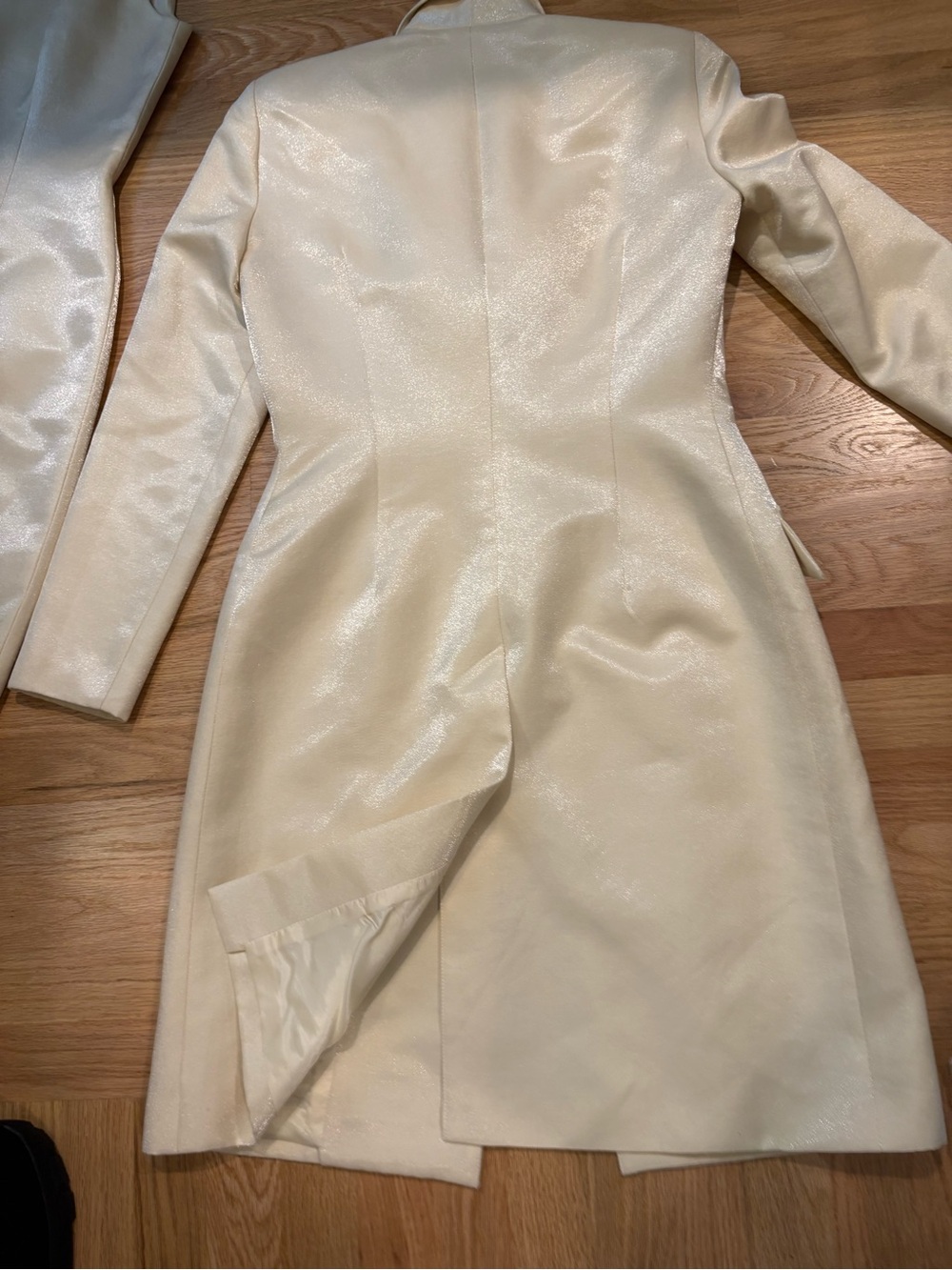 Vintage Formal Sleeveless Dress with Matching Coat - Sz 4 - Picture 5 of 15